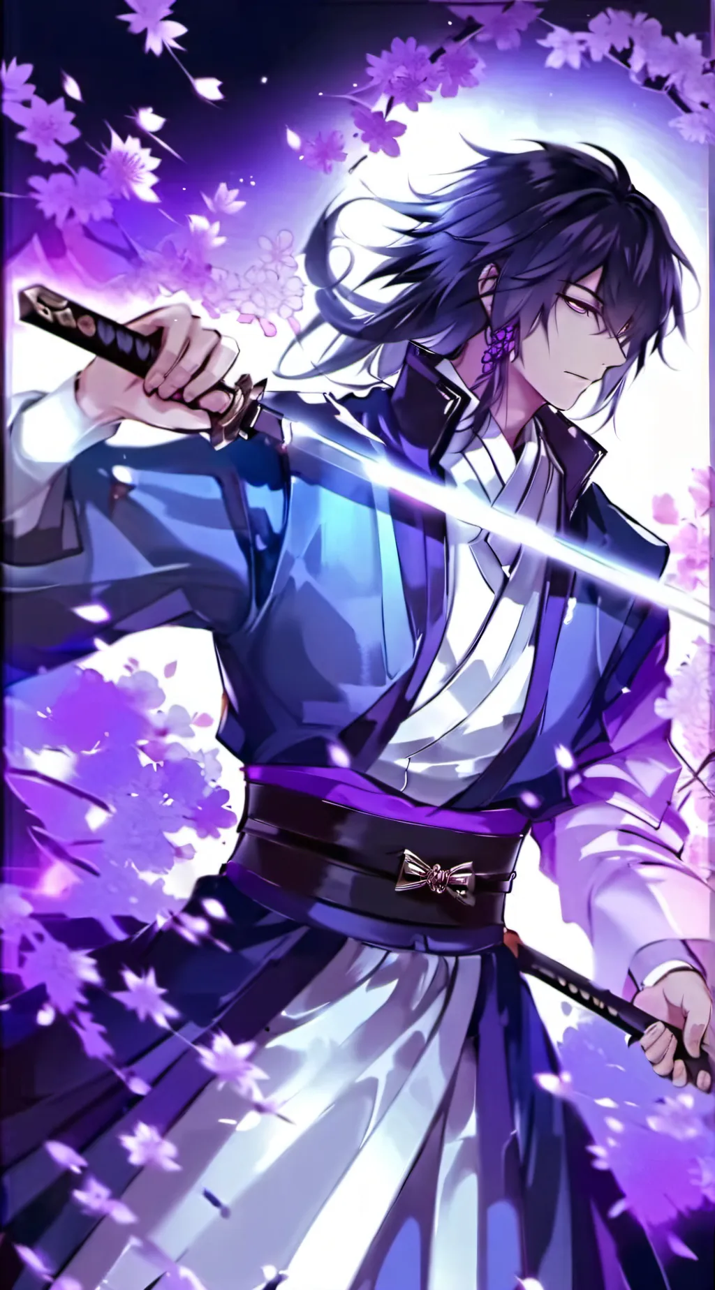 ai character: Sanemi text background