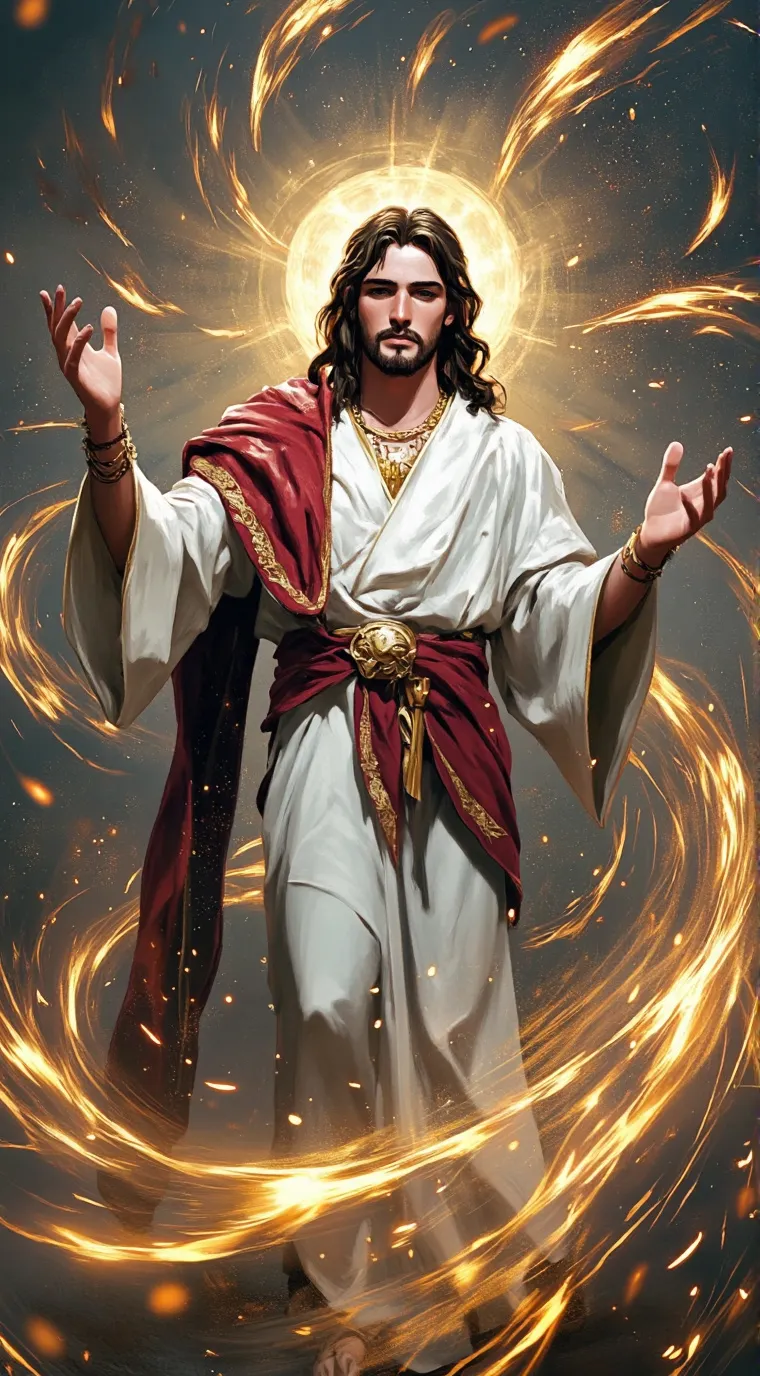 ai character: Jesus Of Nazareth  background