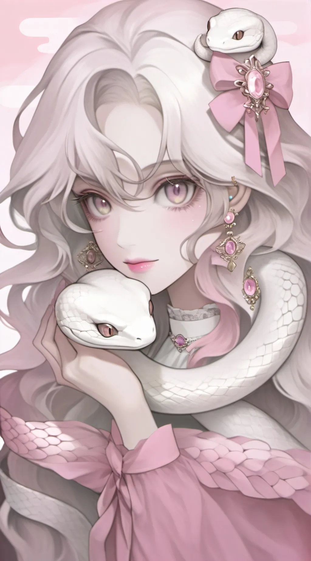 ai character: Kaa and Krisha background
