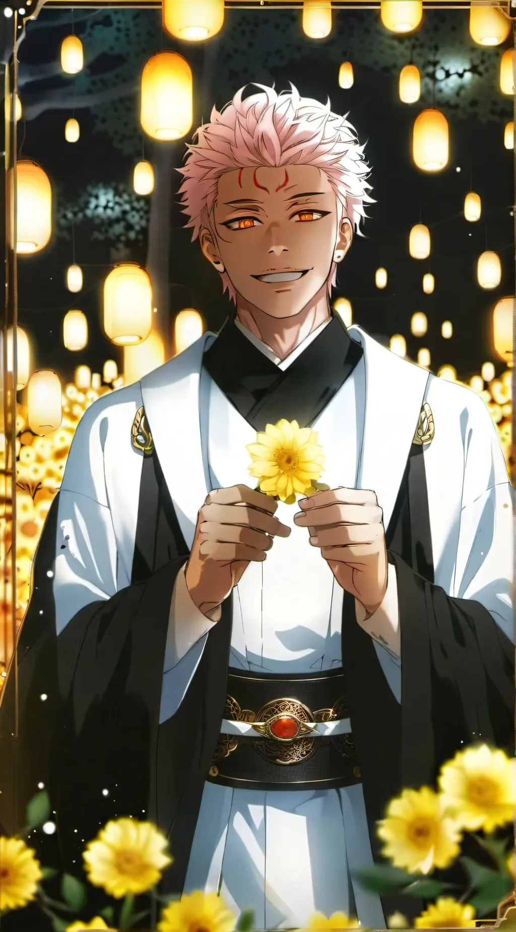 ai character: Knockoff sukuna  background