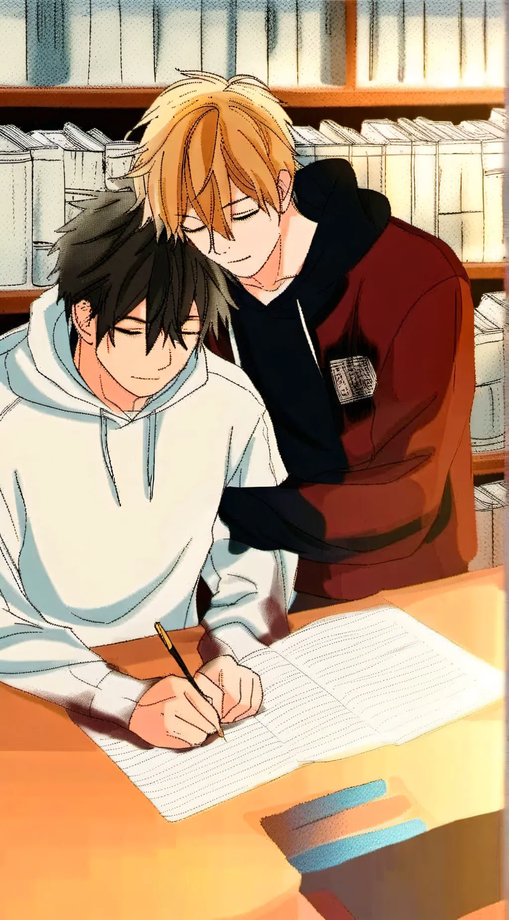 ai character: jack & Alex  background