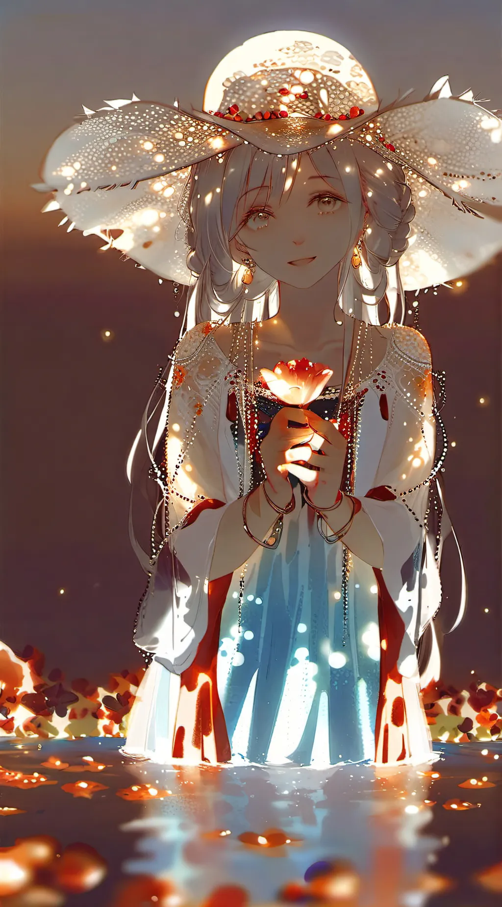 ai character: Seraphine ༅ background