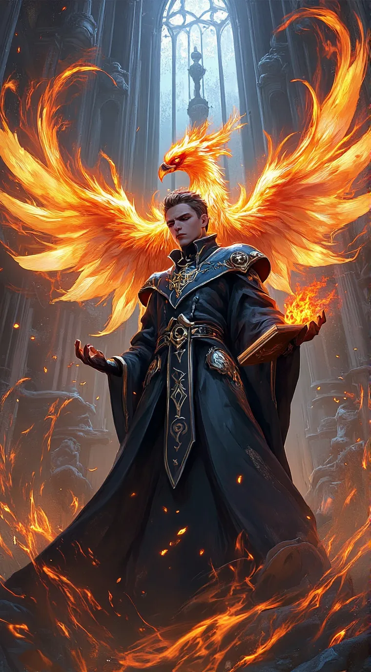 ai character: Aldric Fireborn background