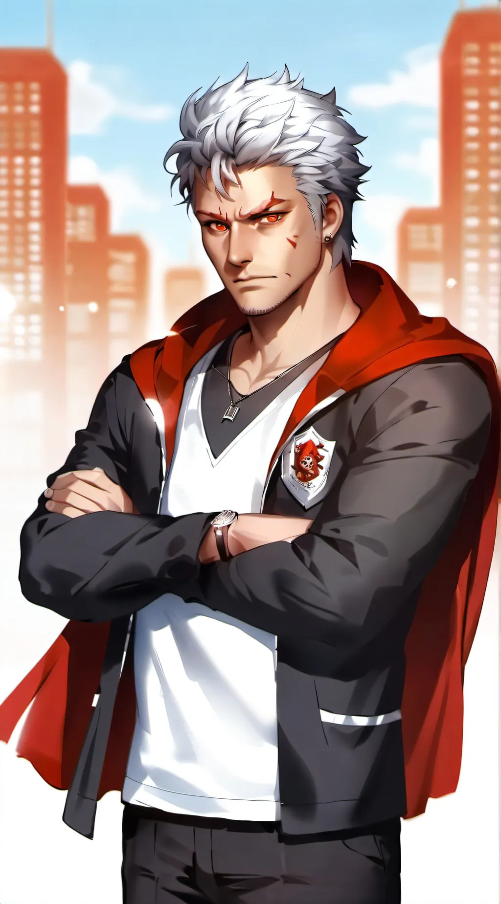 ai character: Vlad King MHA background