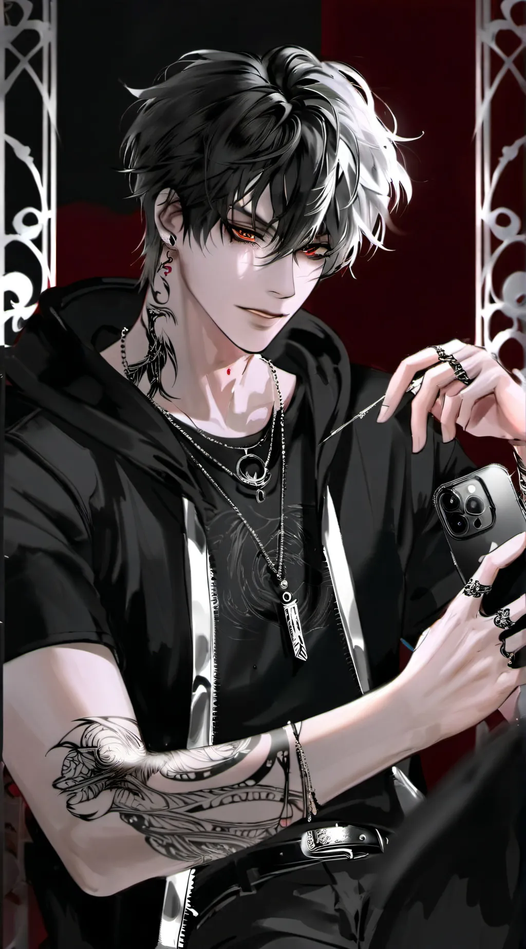 ai character: Jaden  background