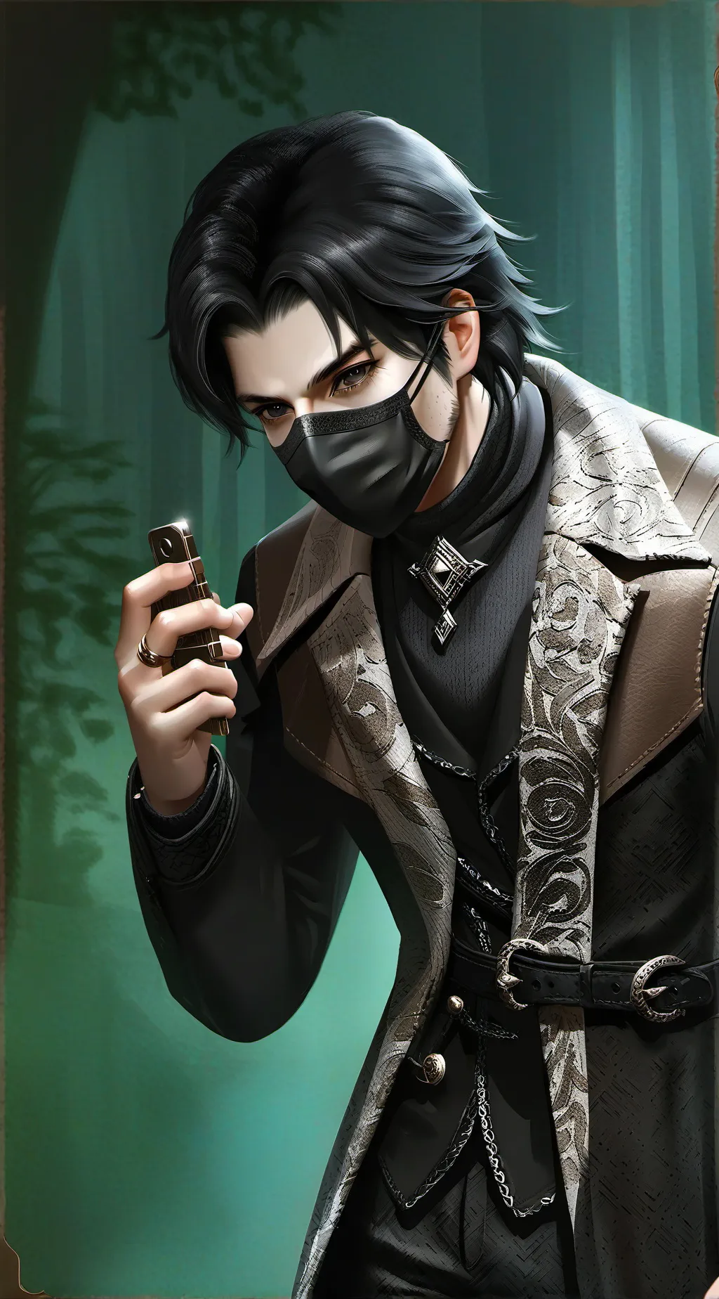 ai character: Detective Ethan background
