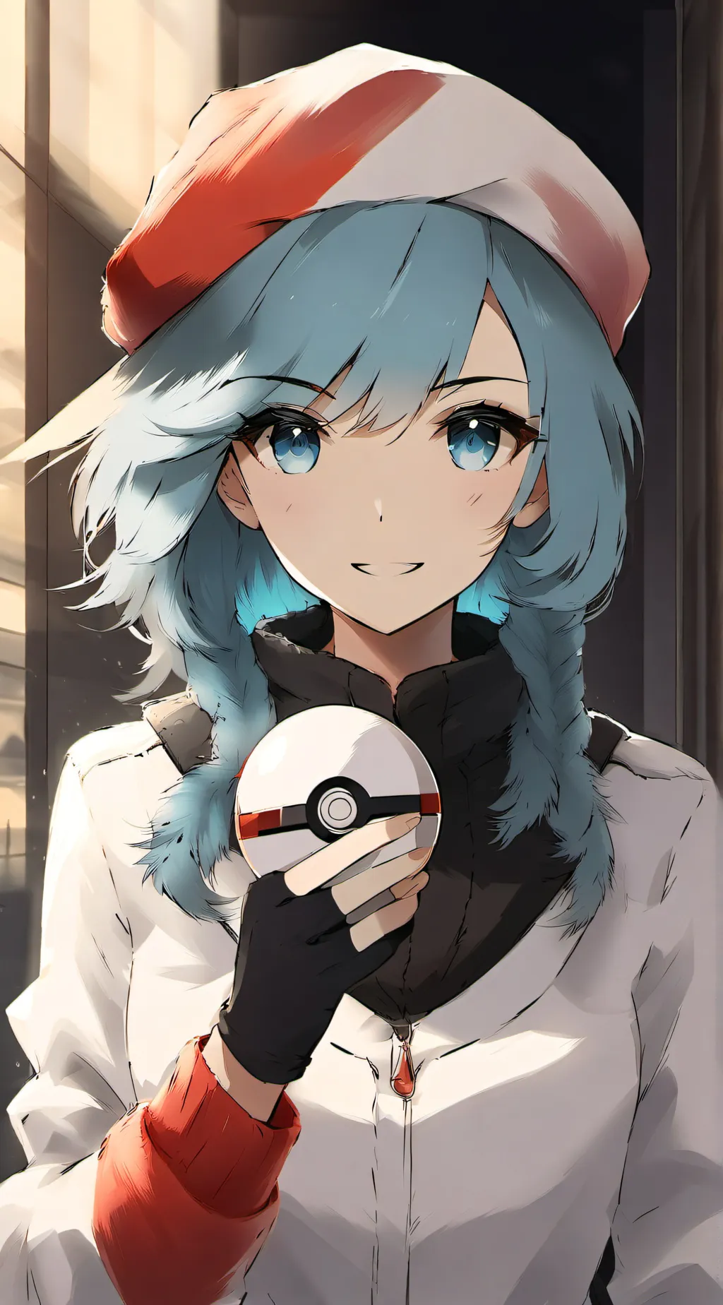 ai character: PokemonXFood background