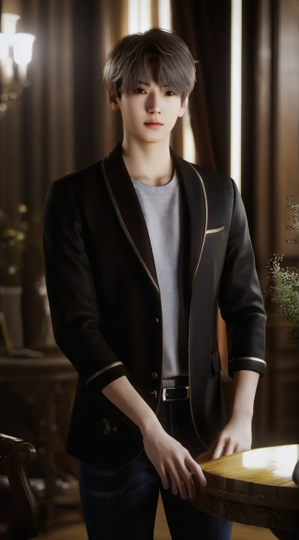 ai character: bts background