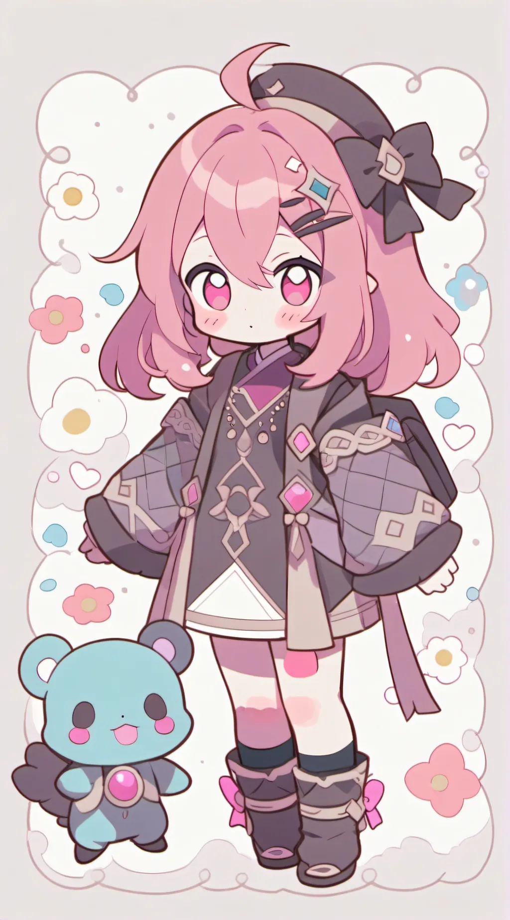 ai character: hashrias background