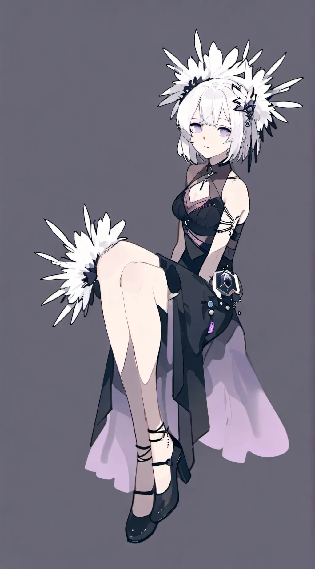 ai character: amethyst  background