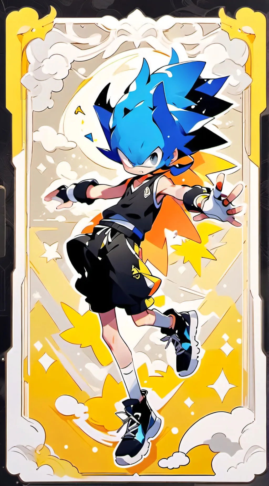 ai character: Sonic crew background