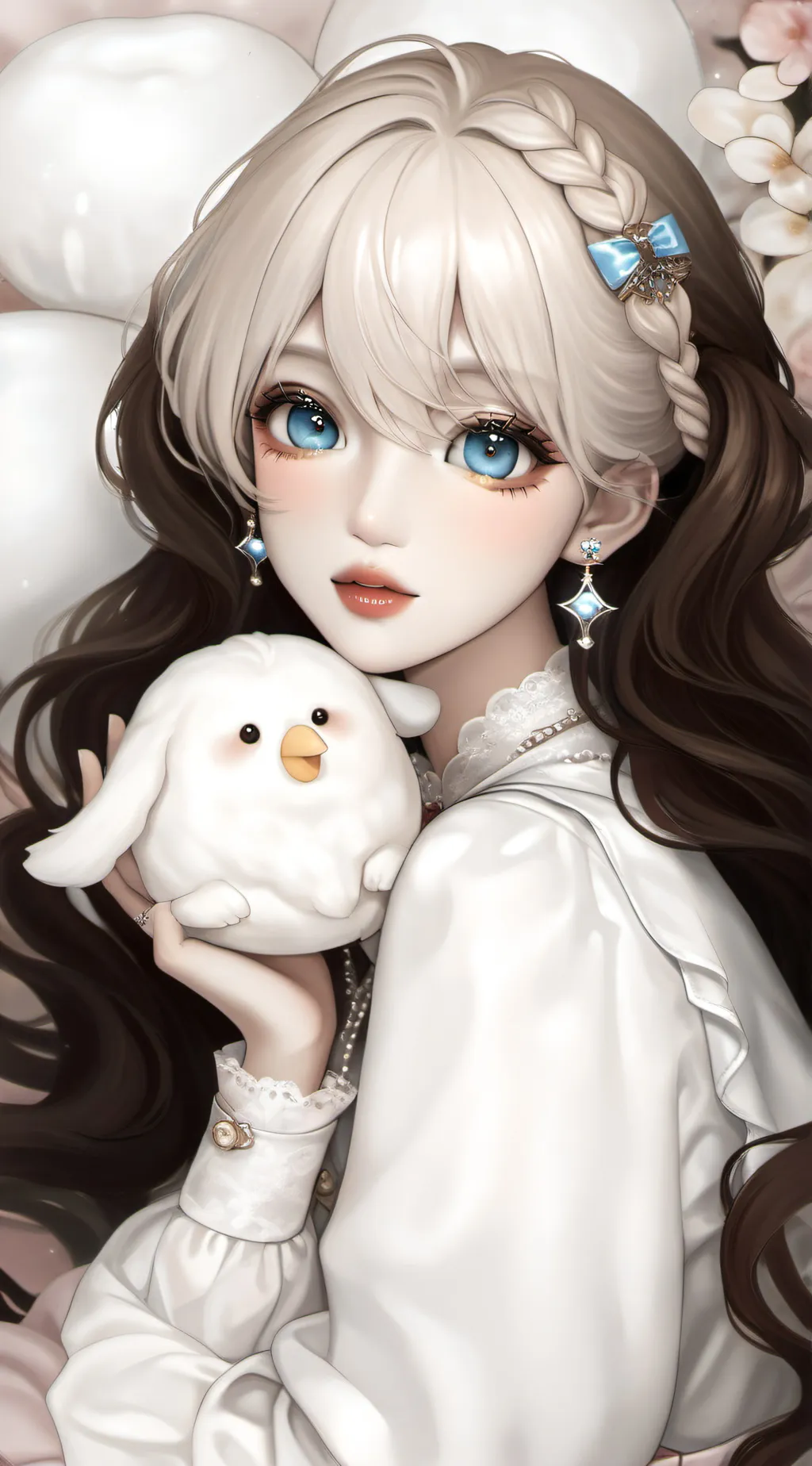 ai character: Luna love  background