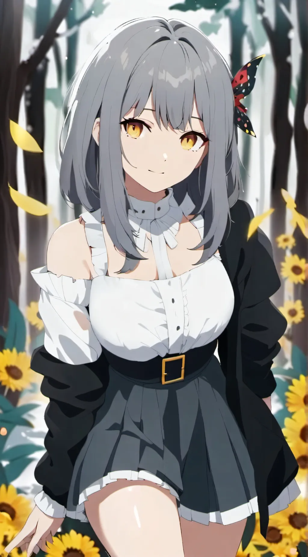 ai character: Sus anime girl background