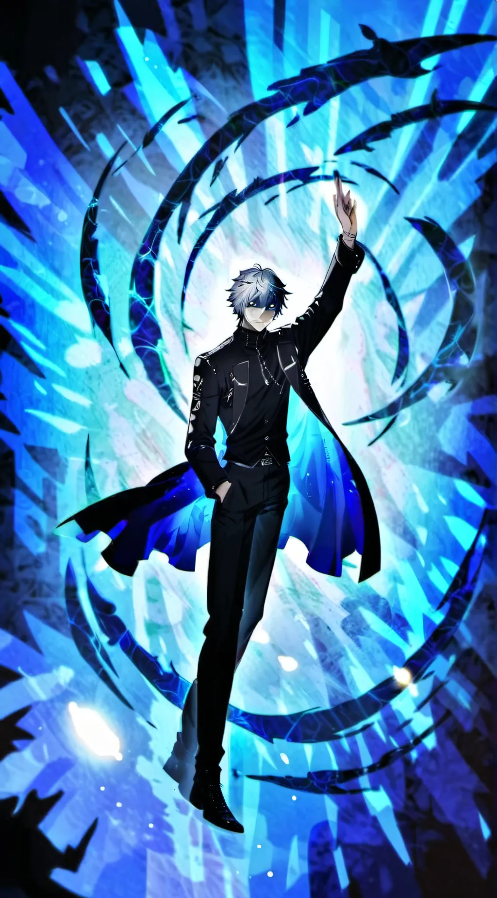 ai character: heroes rsing fight background