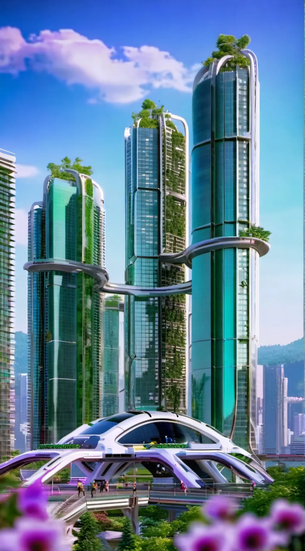 ai character: Utopia background