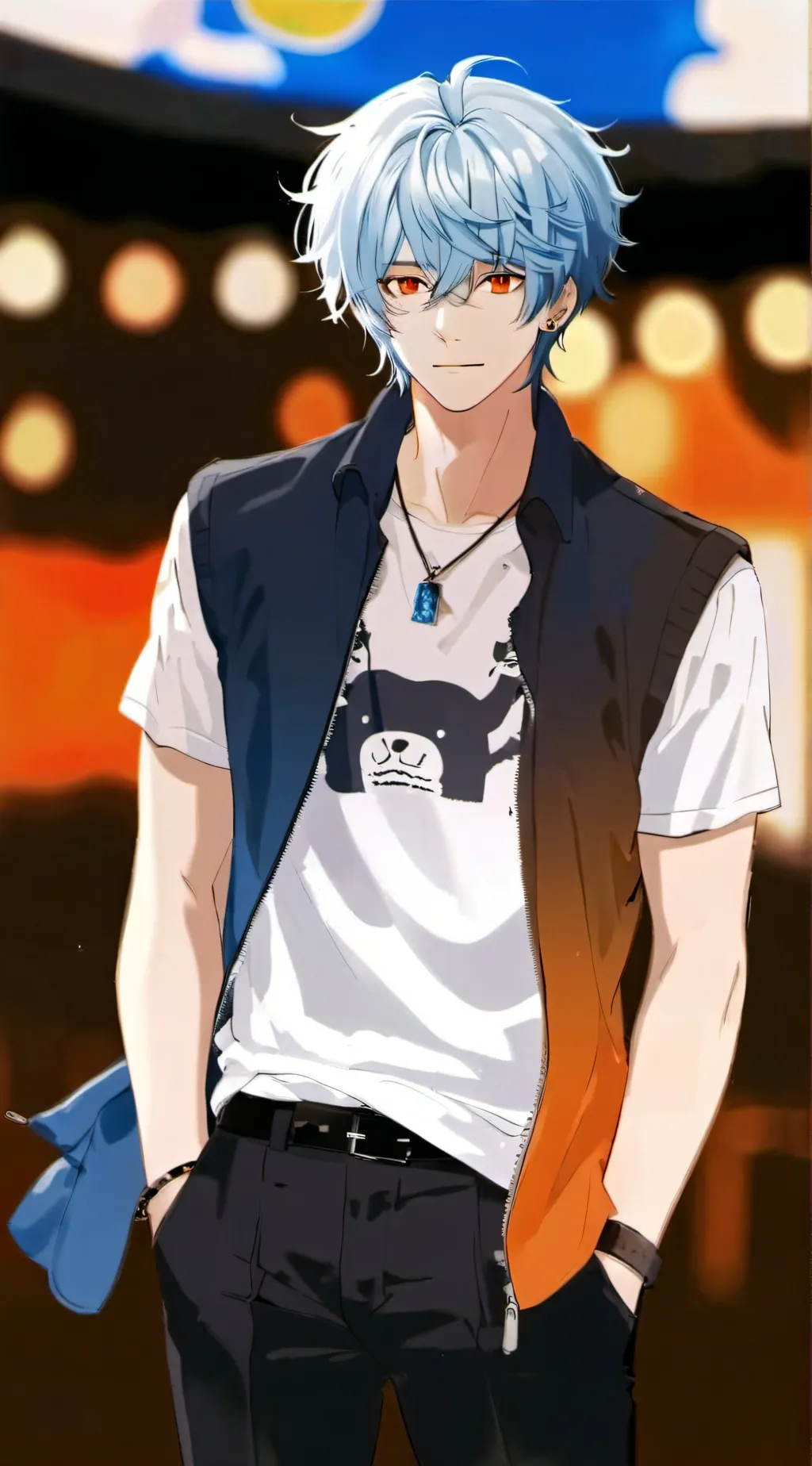 ai character: Nil background