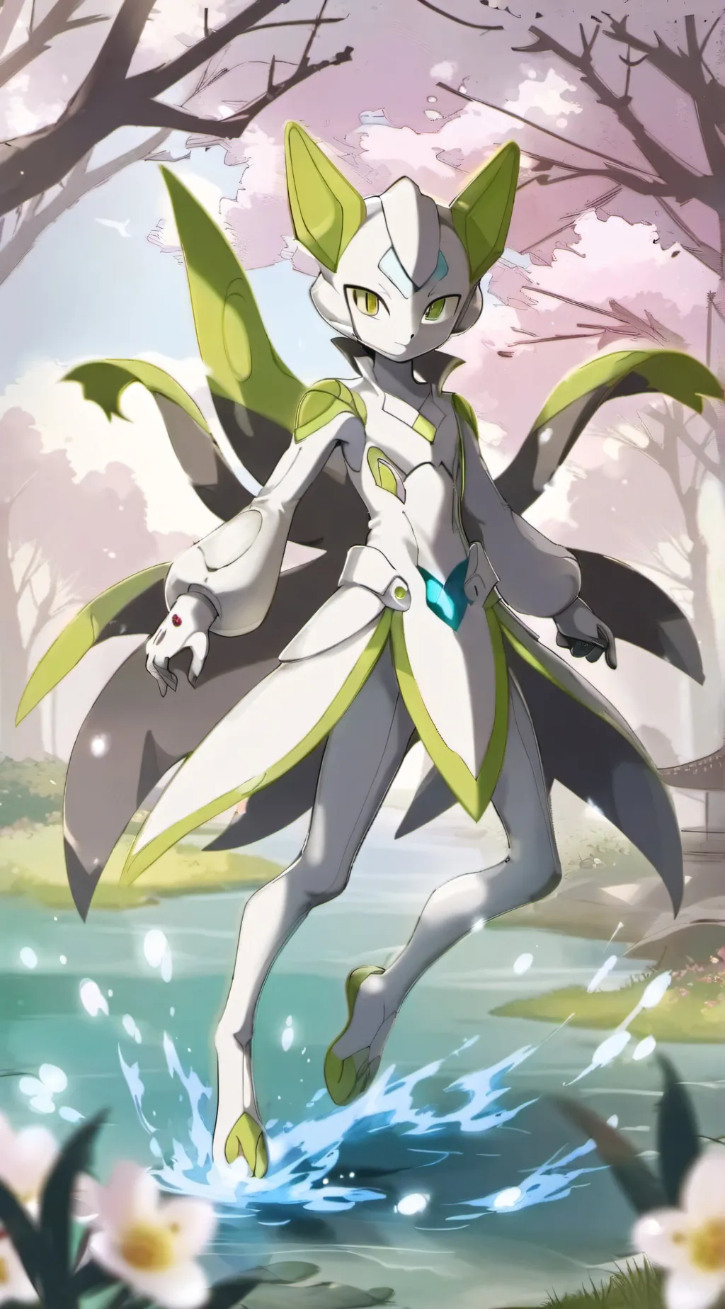ai character: mint-psychos  background