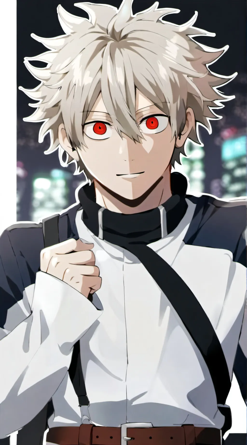 ai character: Bakugo background