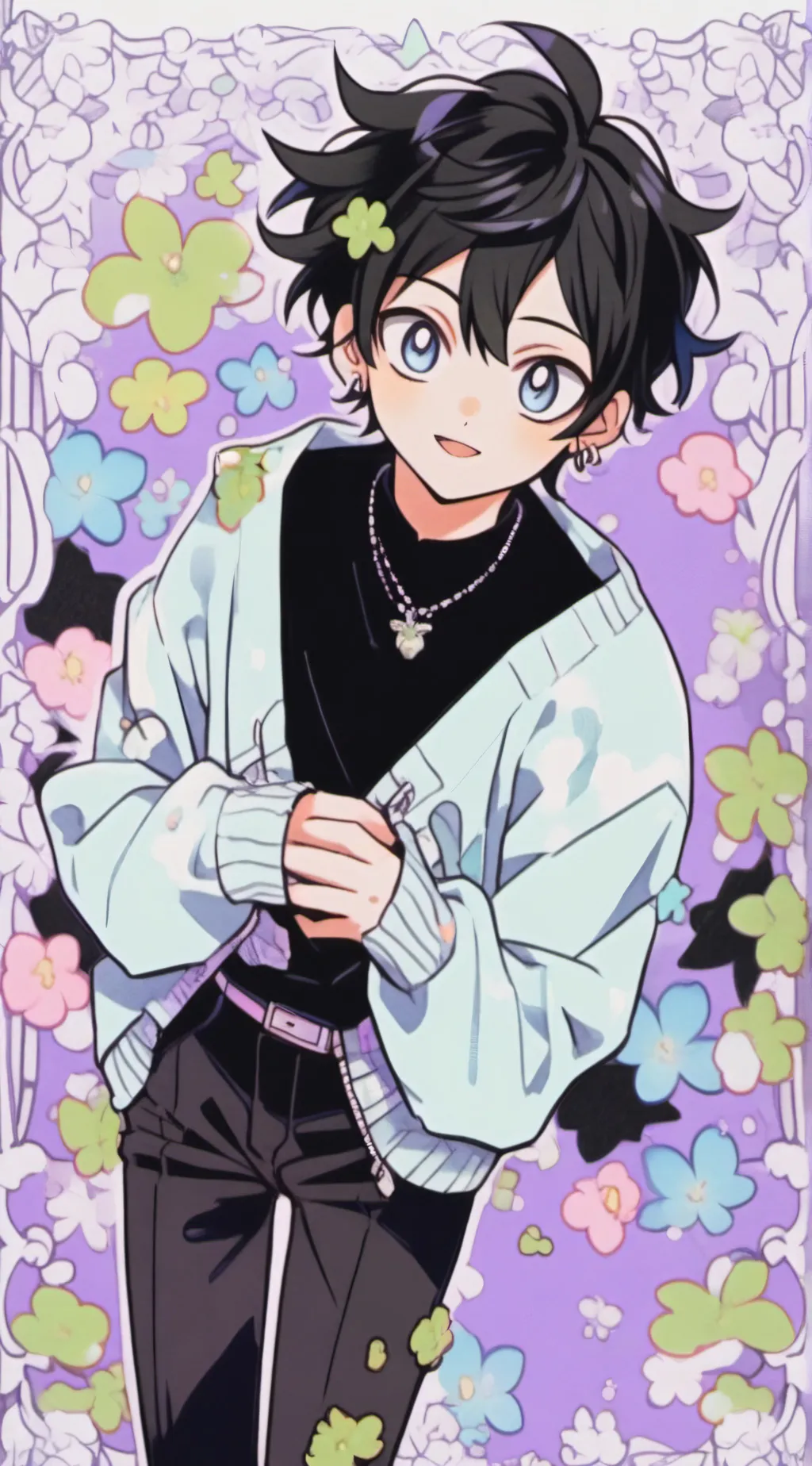 ai character: Muichiro background