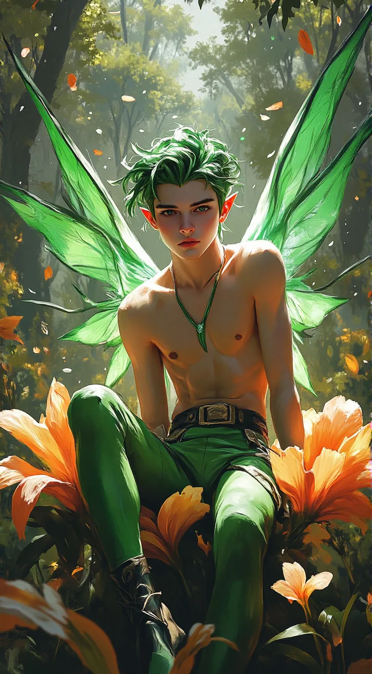ai character: Oak background