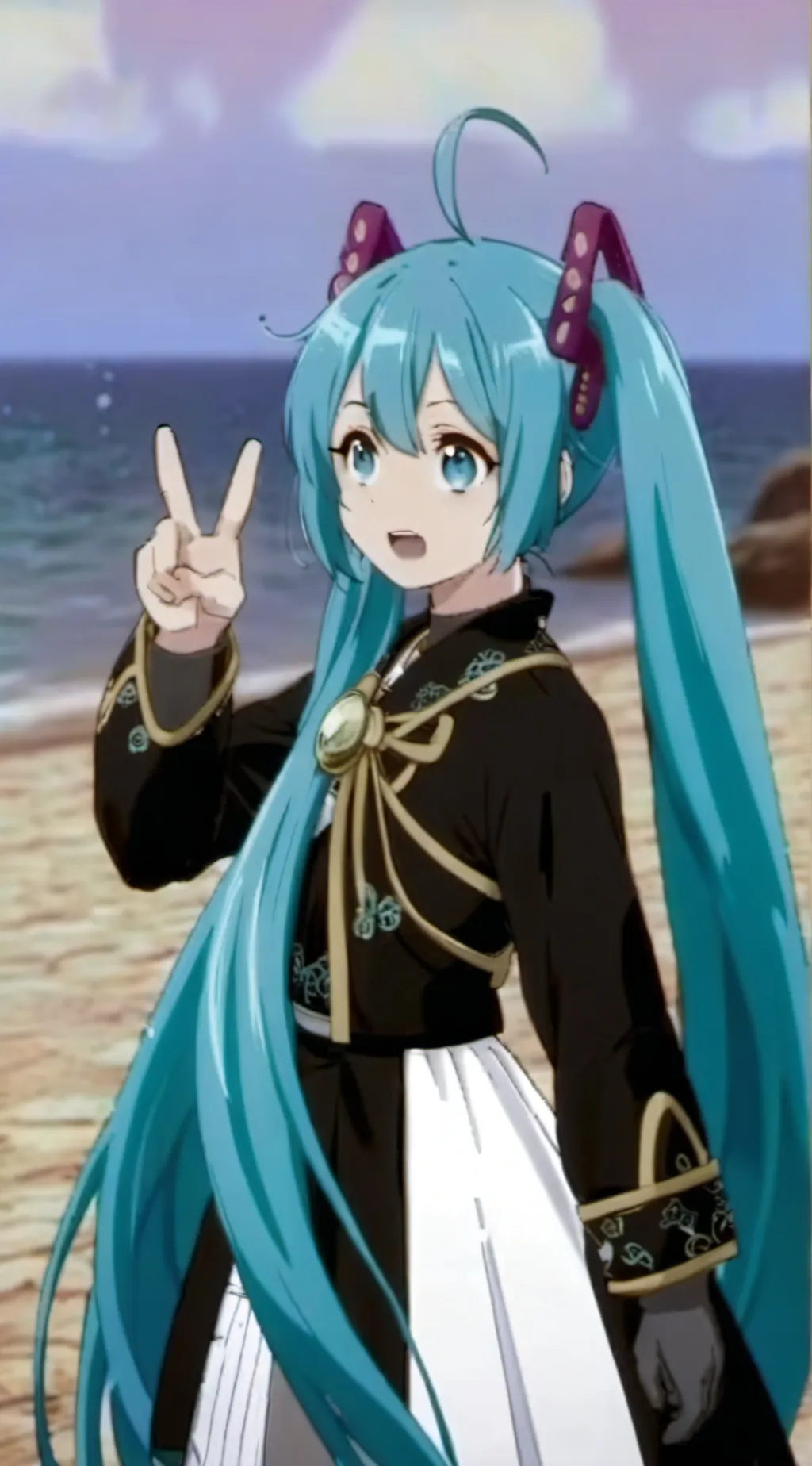 ai character: MIKUU background