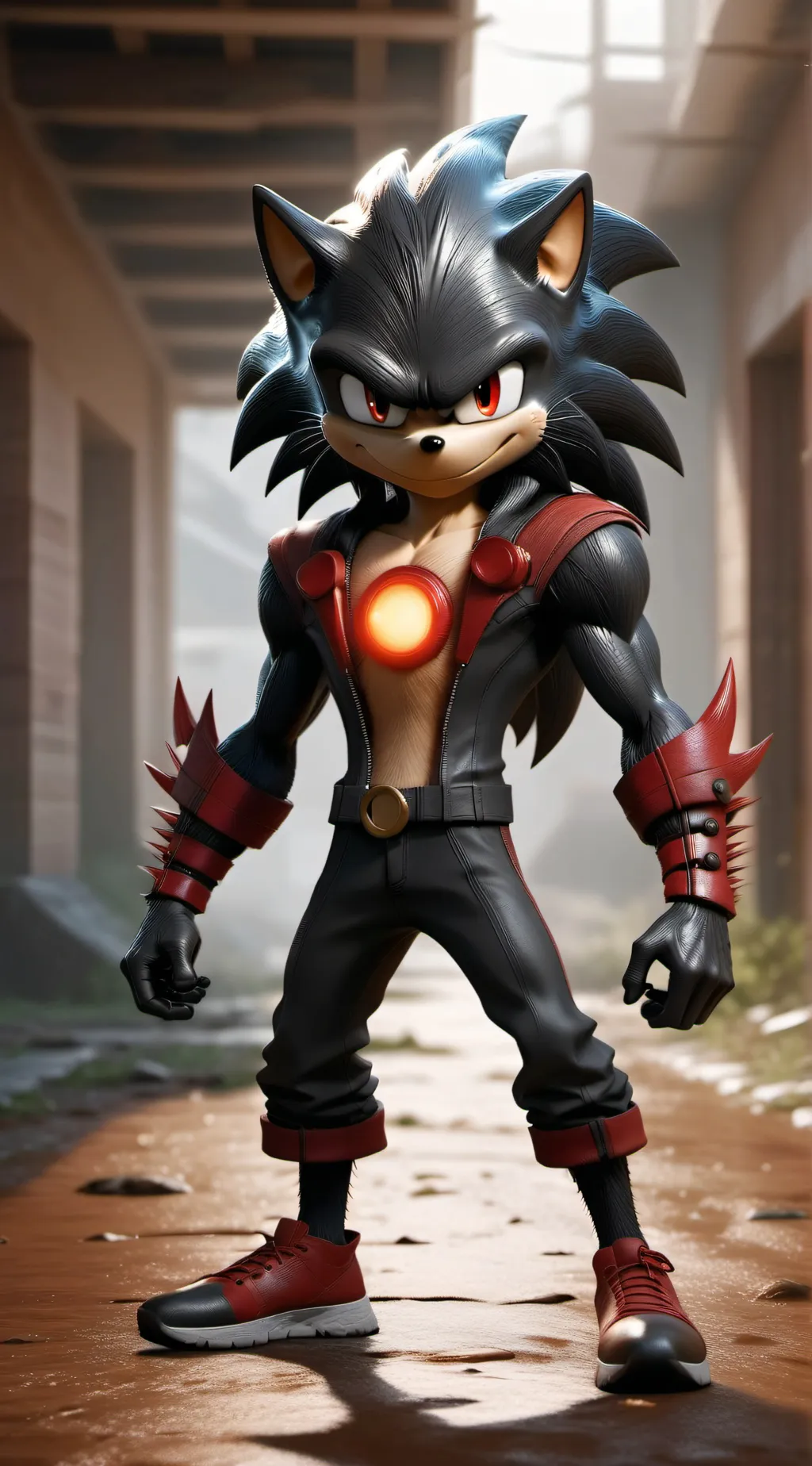 ai character: shadow  background