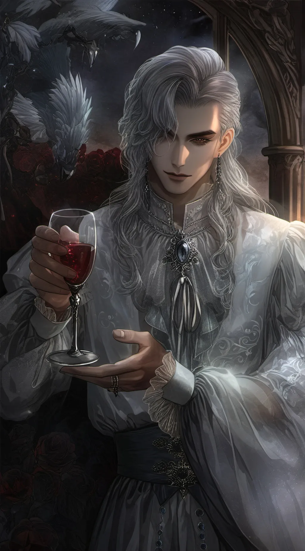 ai character: Prince Anthony  background