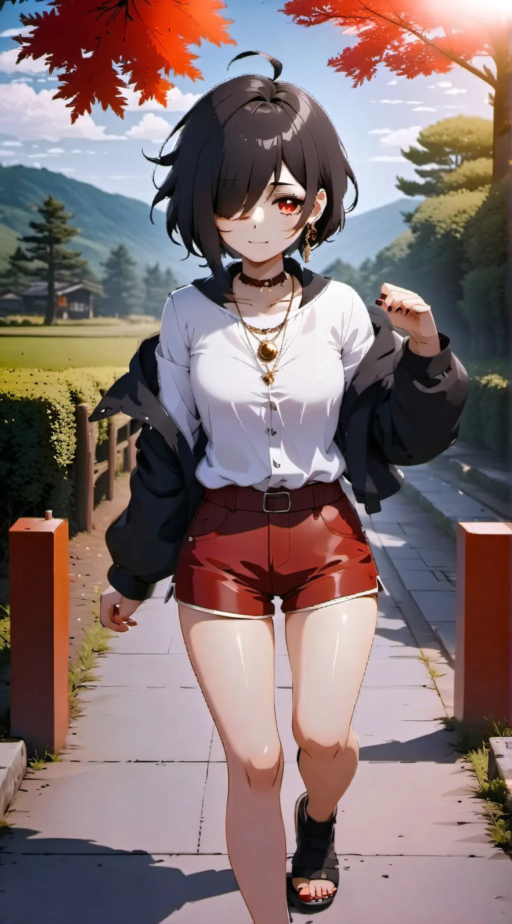 ai character: Emiko background