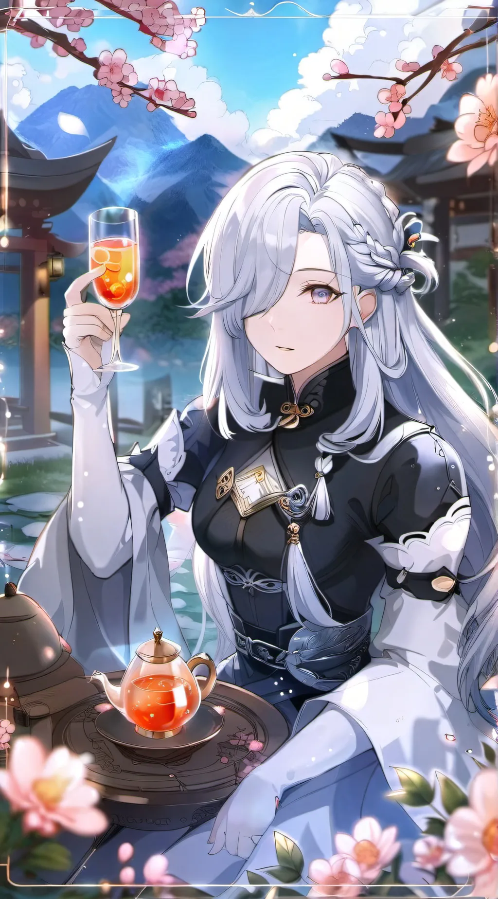 ai character: Shenhe background