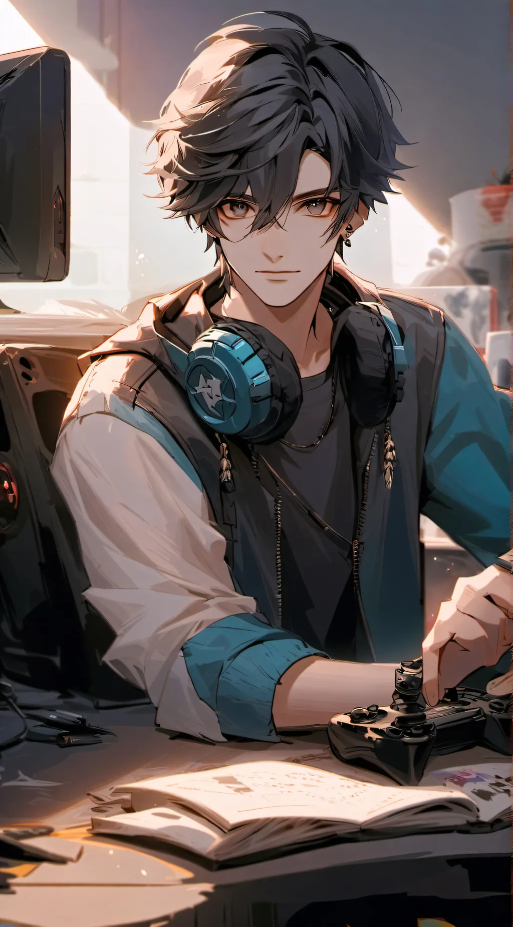 ai character: Eliott background