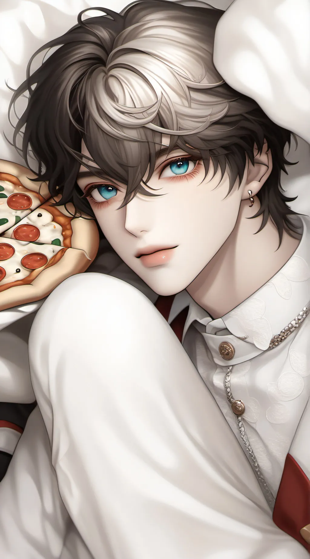 ai character: Lim's Pizzeria background