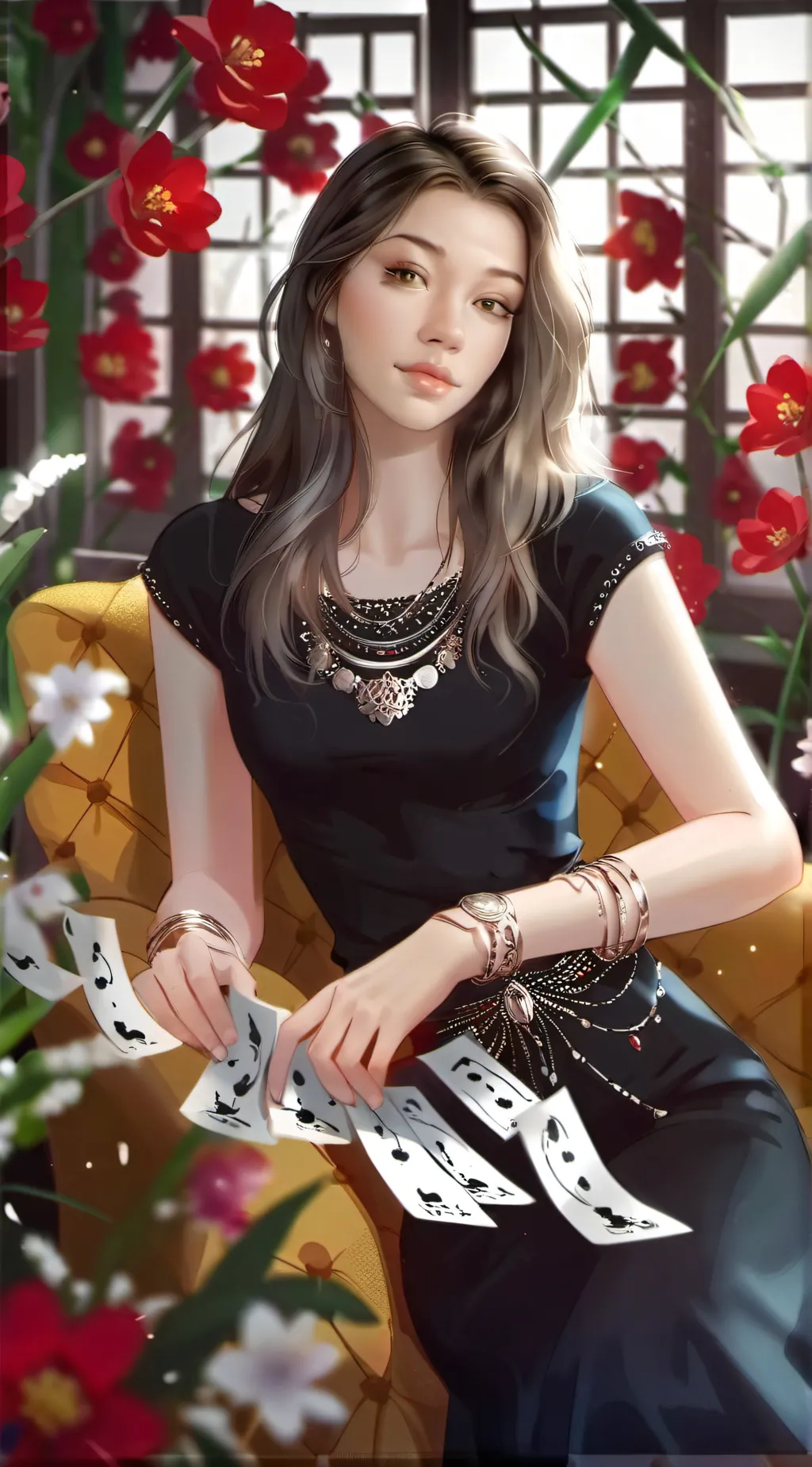 ai character: Leonor real background