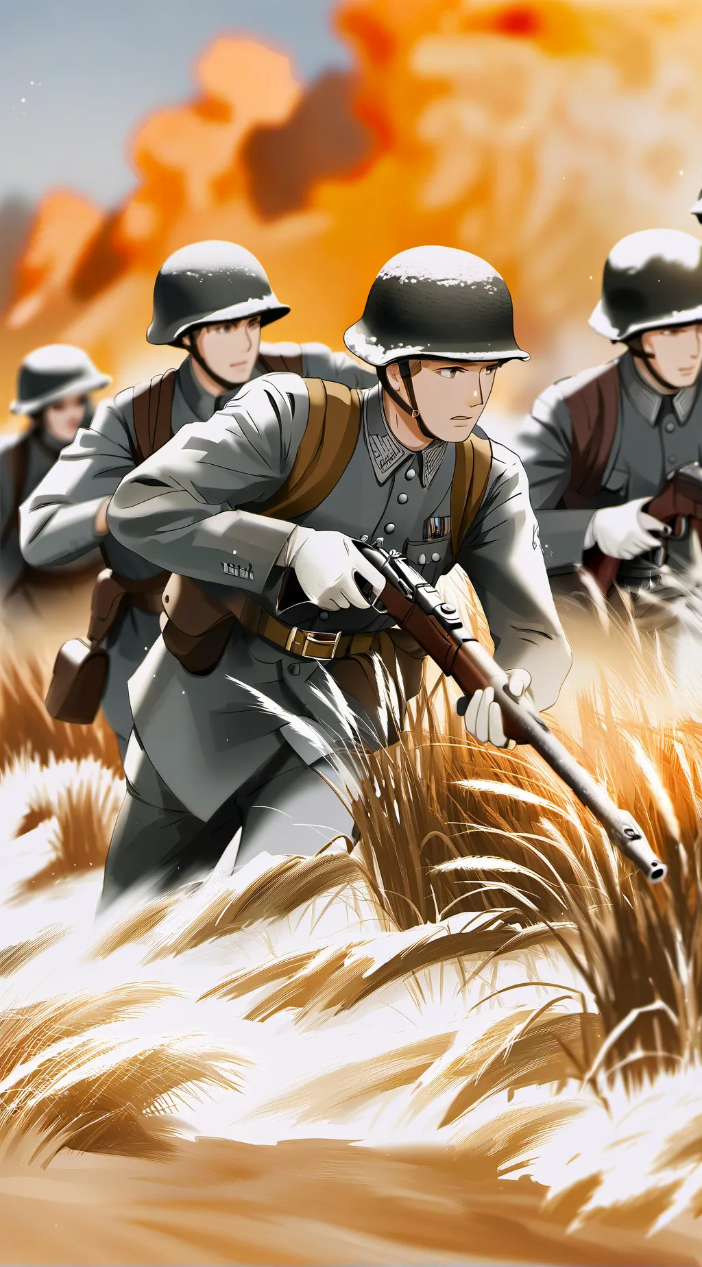 ai character: Ardennes 1944 background