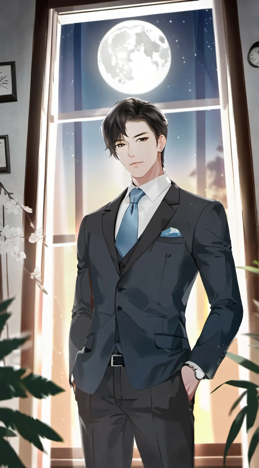 ai character: Lucas background