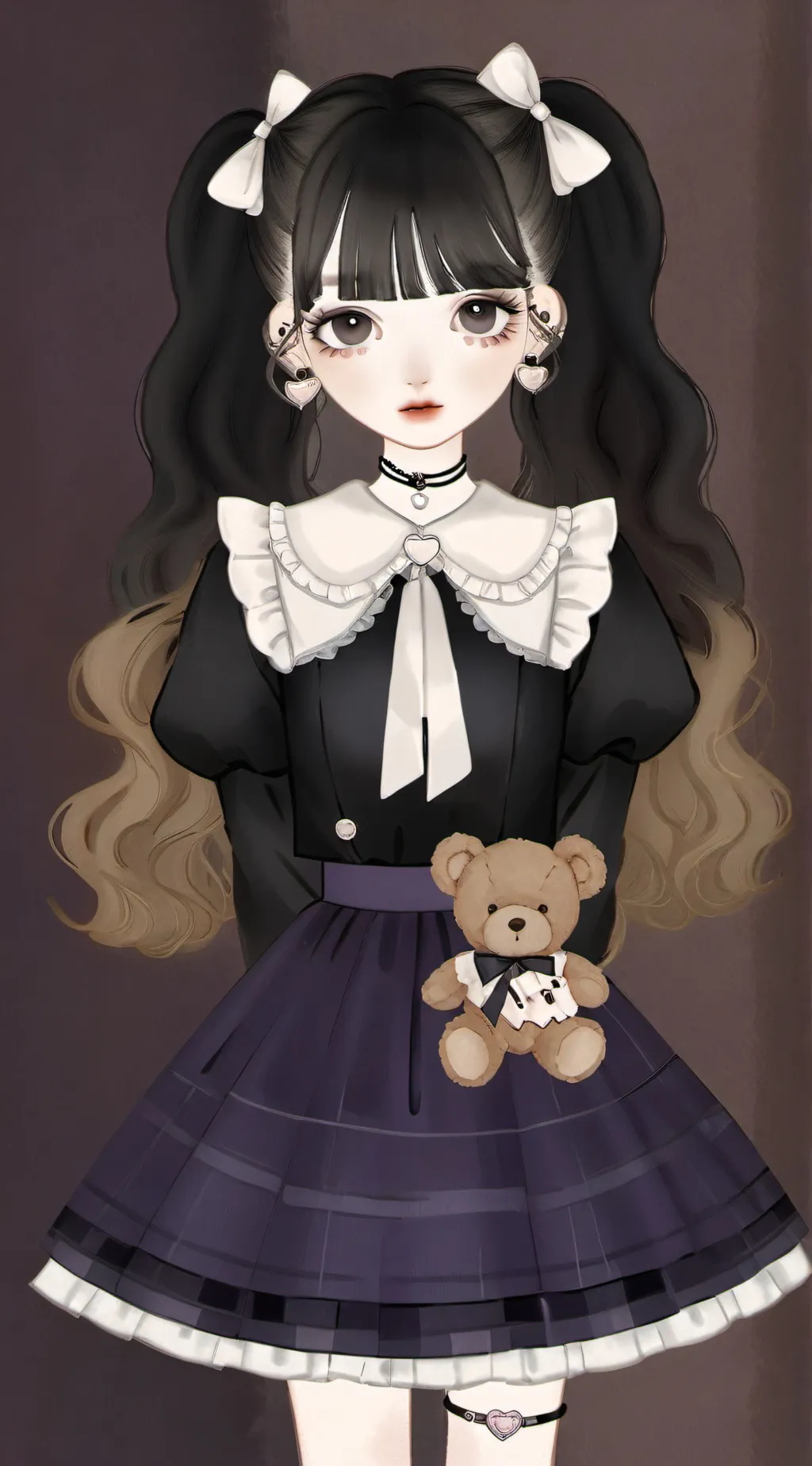 ai character: Melanie Martinez background