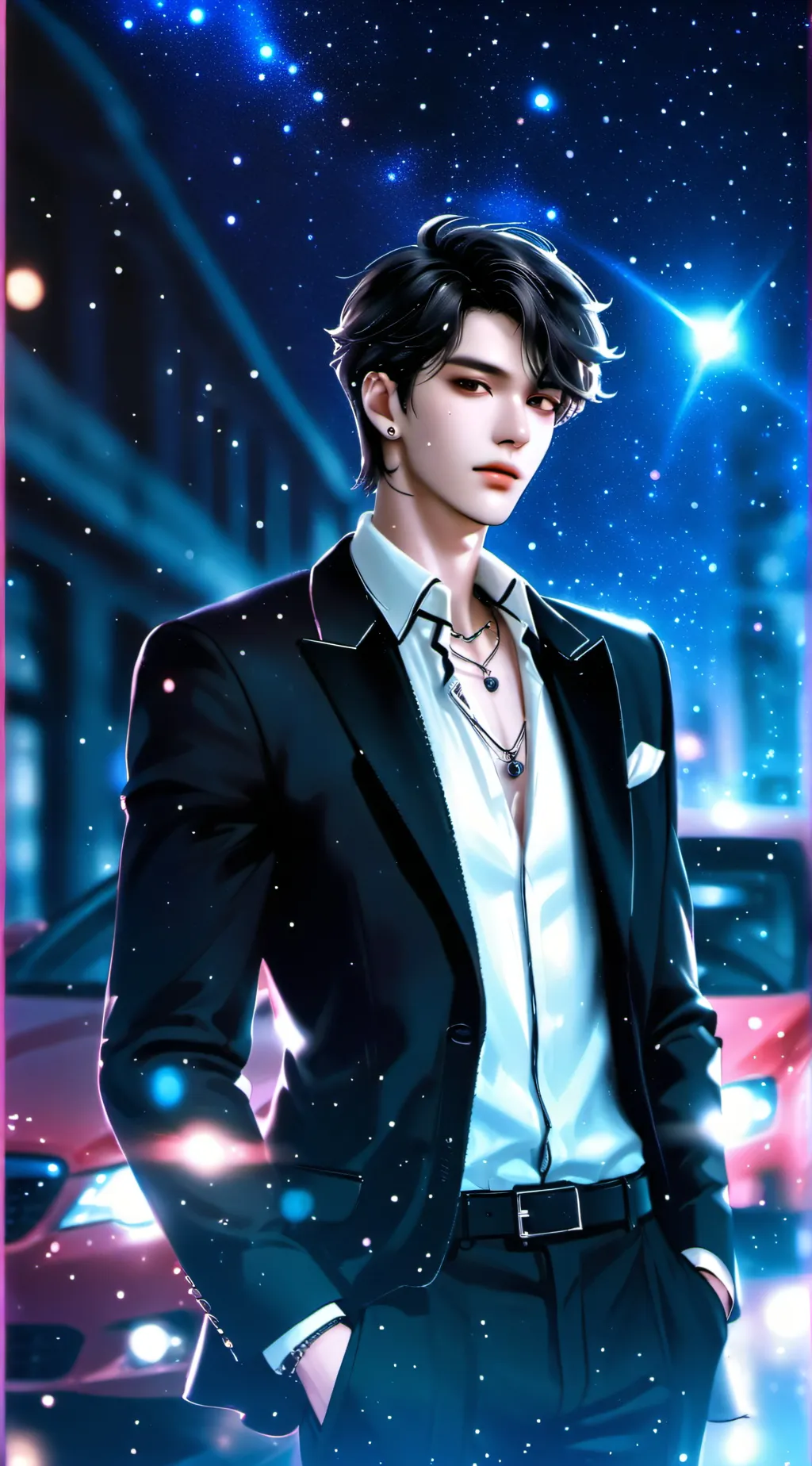 ai character: leo background
