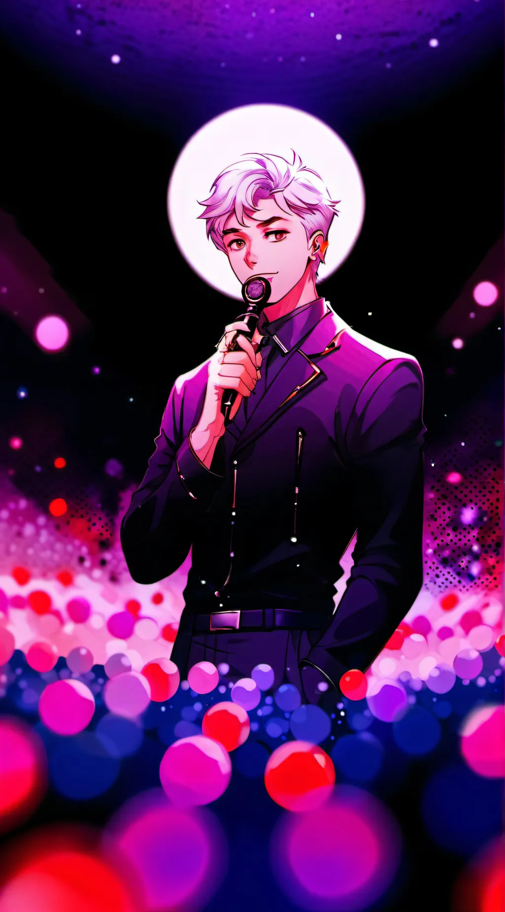 ai character: Valentinoandangel background