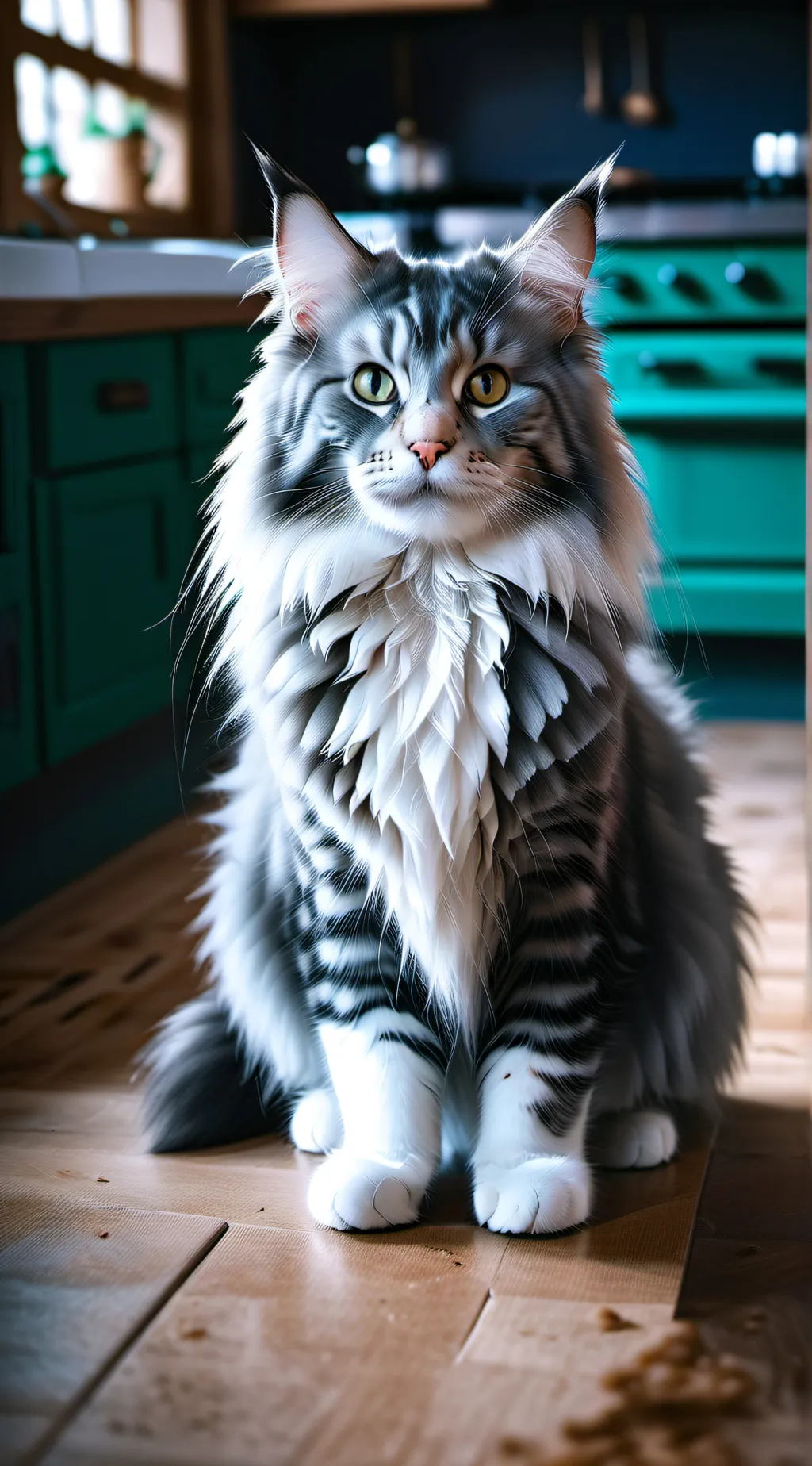 ai character: catlife simulator  background