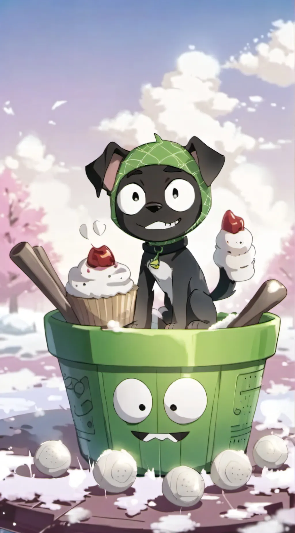 ai character: gir background