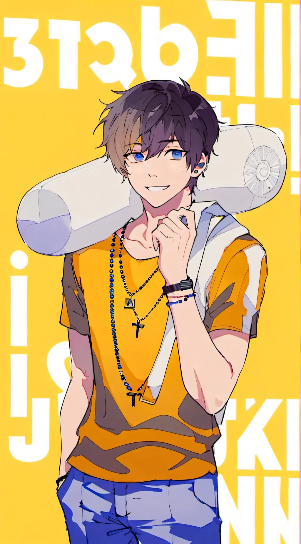 ai character: ★Elliot Brown★ background