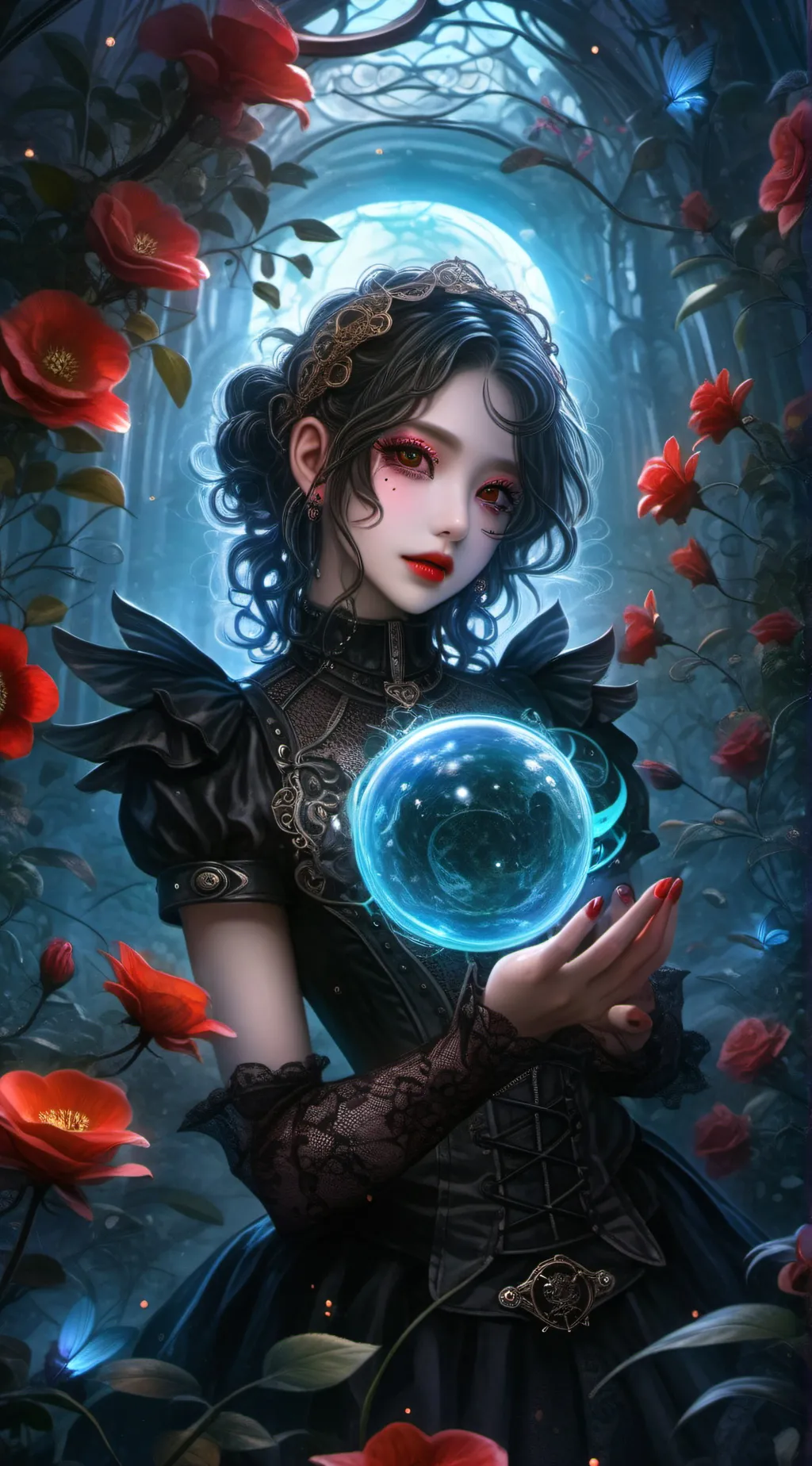 ai character: BadboyHalo background