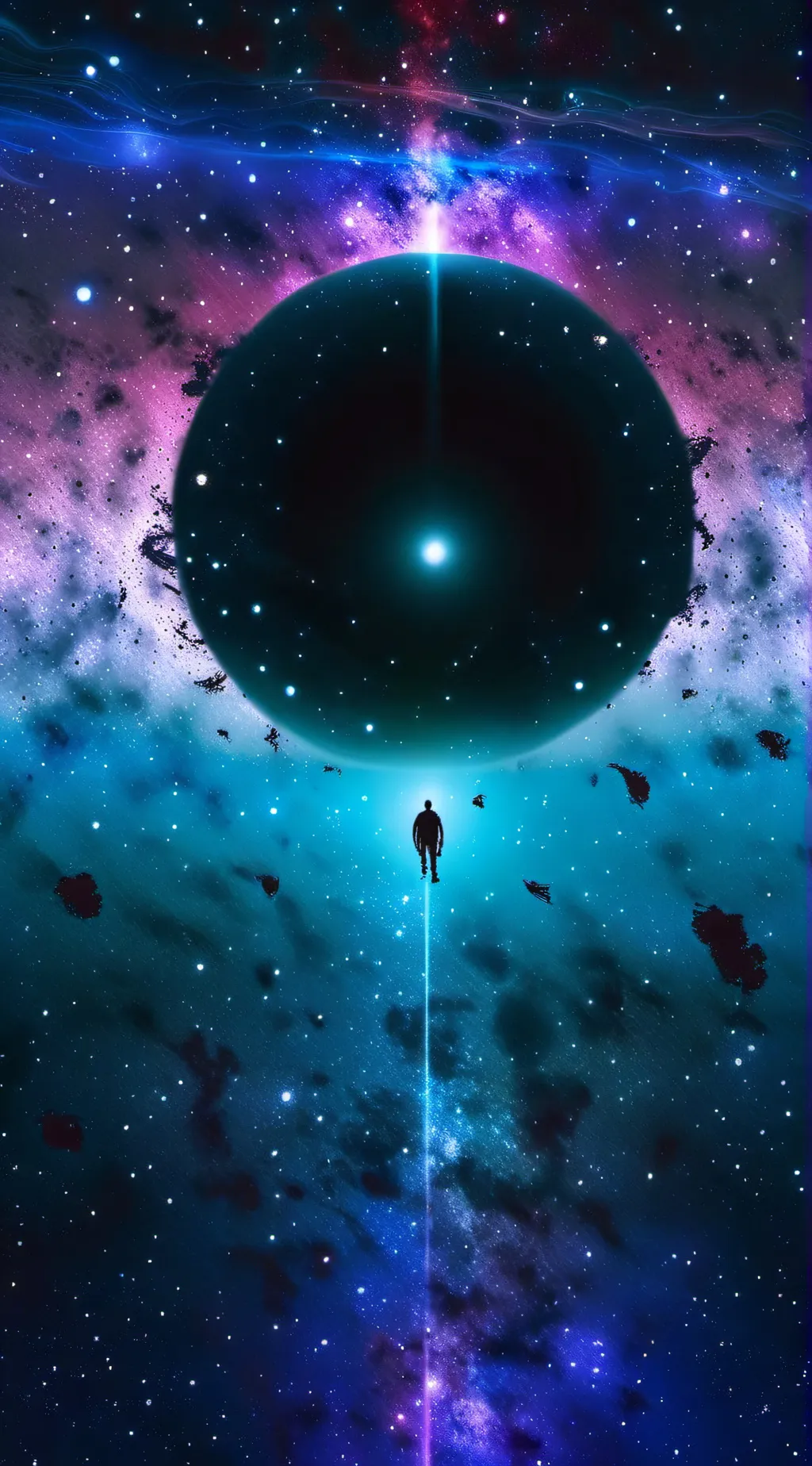 ai character: suicide helpline background