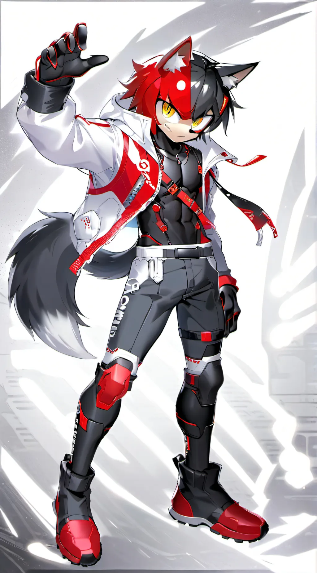 ai character: Infinite background
