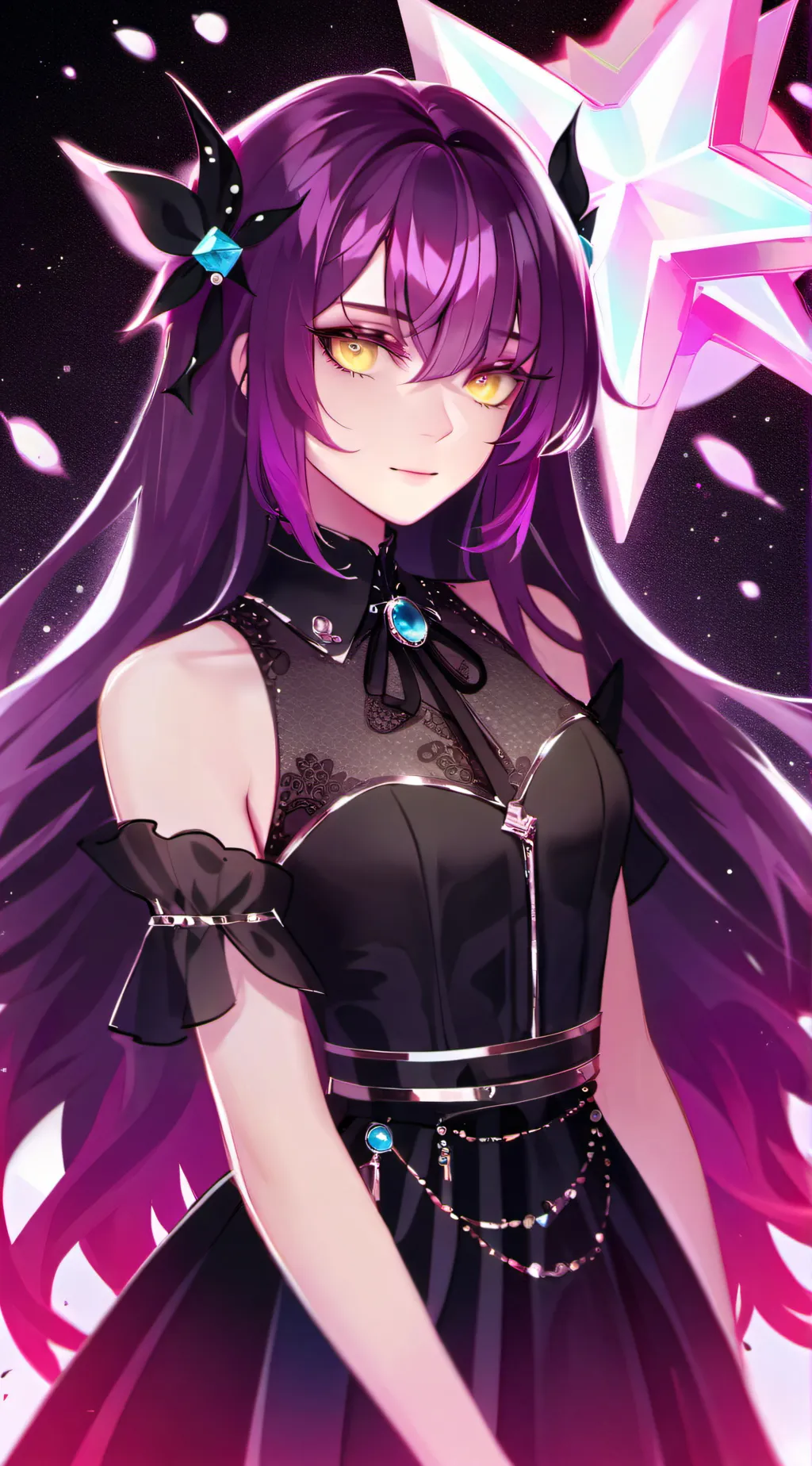ai character: Arabella  background