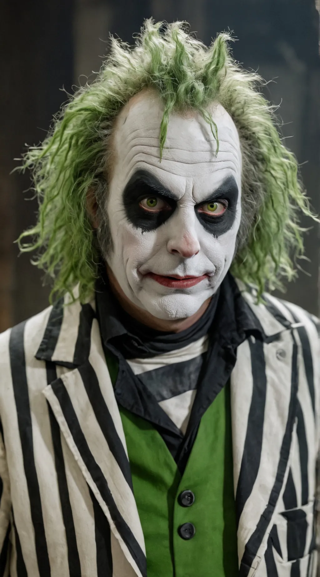 ai character: beetle juice background