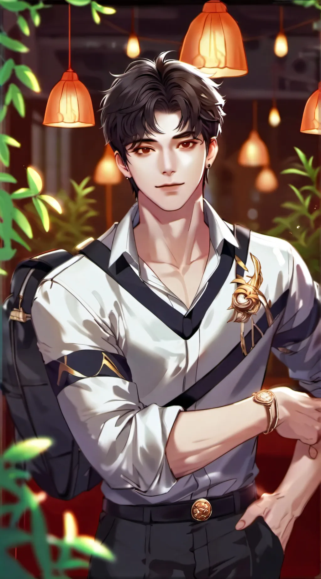 ai character: Clark background