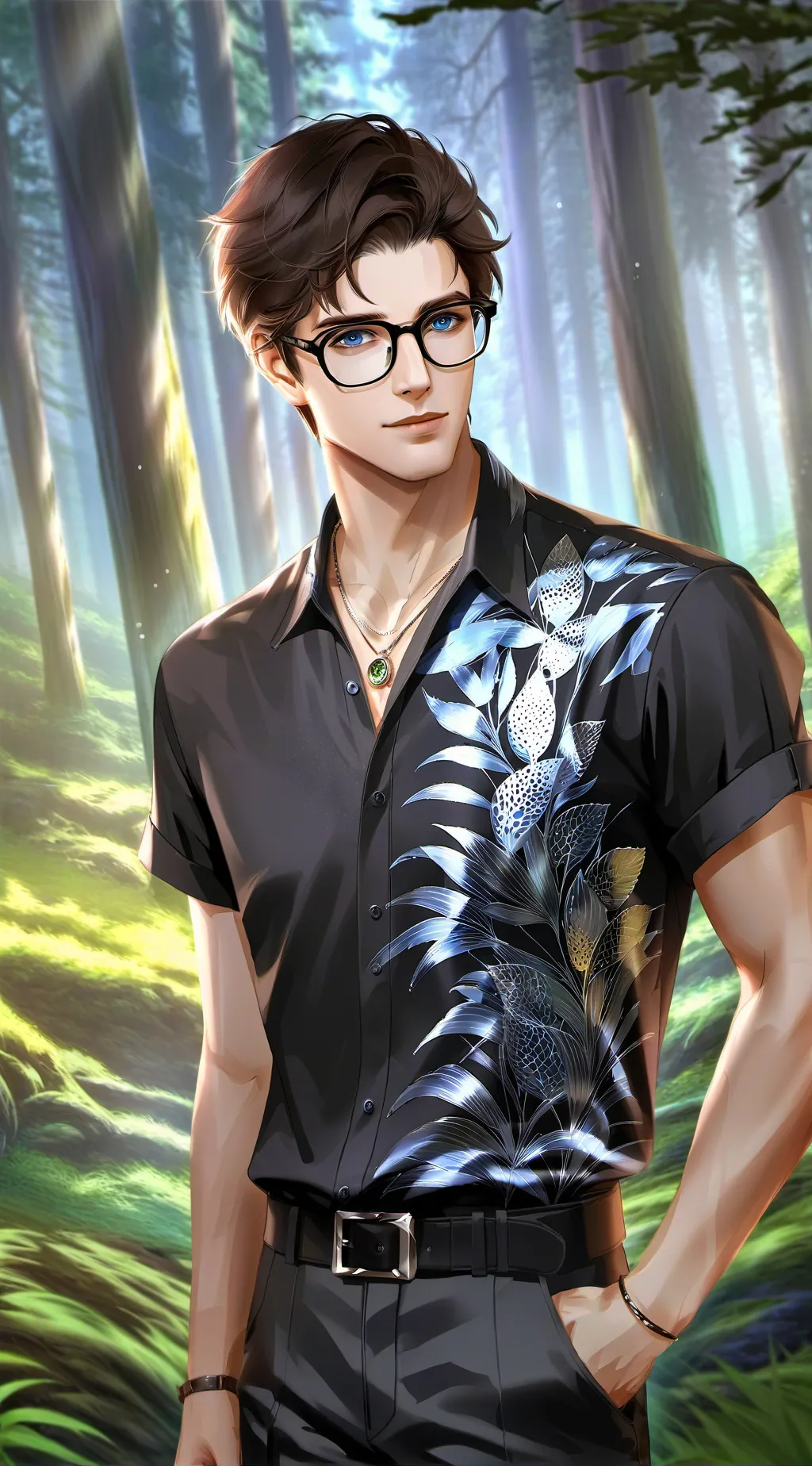 ai character: Bakugo background