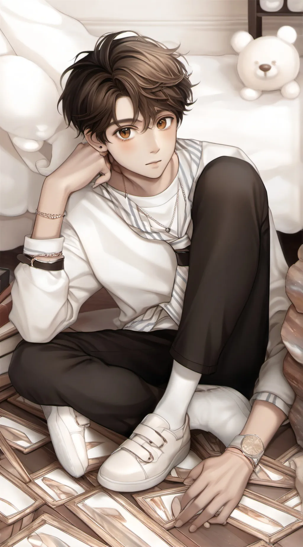 ai character: Lucas background