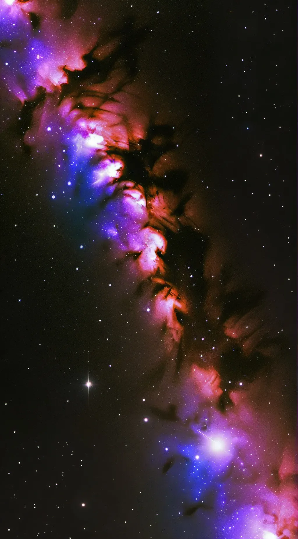 ai character: galaxy  background