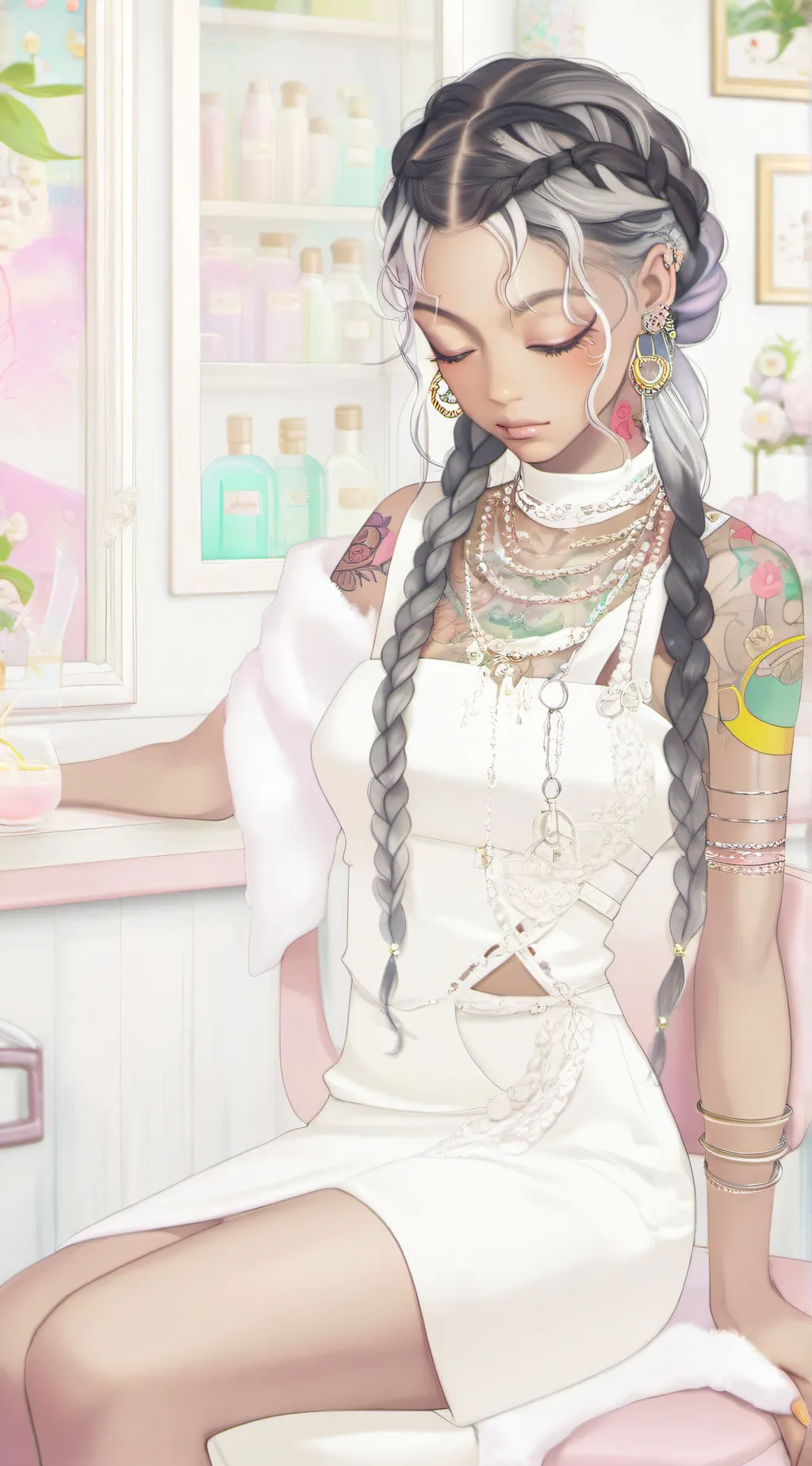 ai character: Henrietta   background
